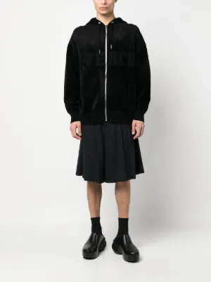 GIVENCHY 関税送料込 メンズパーカージャケット ブラック ウール Givenchy ジップ パーカー | ブラック | FARFETCH JP
