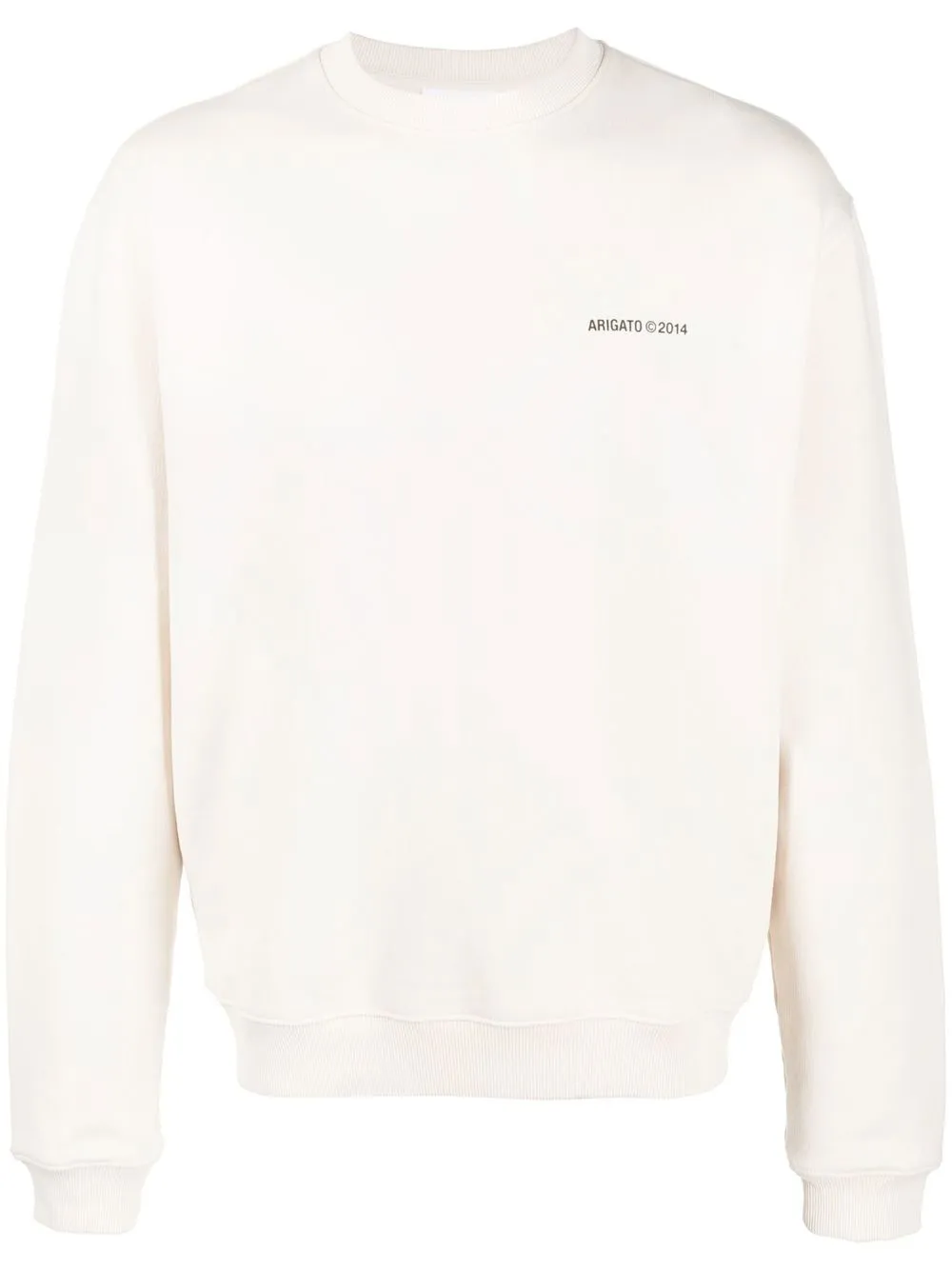 Axel Arigato Logo-print Sweatshirt In Neutrals