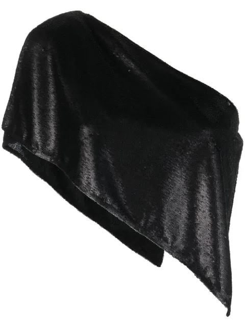 GAUGE81 one-shoulder sequinned top