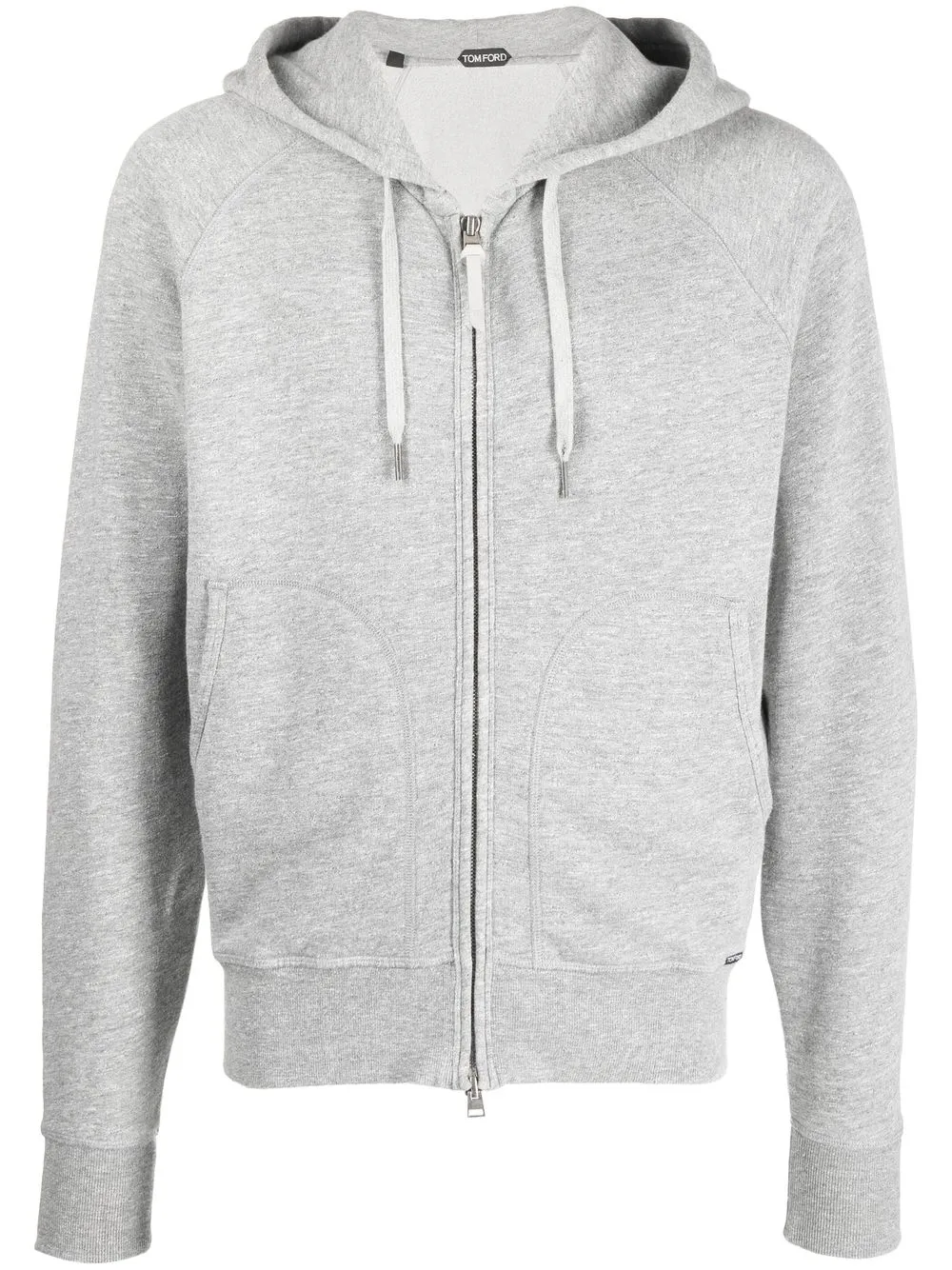 

TOM FORD zip-up hoodie - Grey