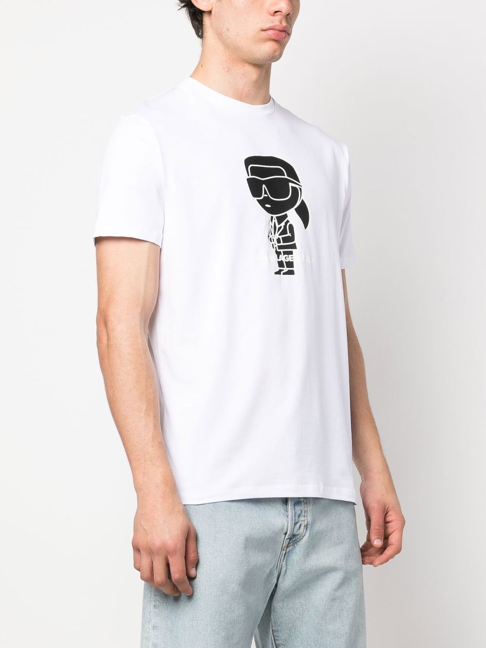 Karl Lagerfeld Ikonik Karl Cotton T-shirt - Farfetch