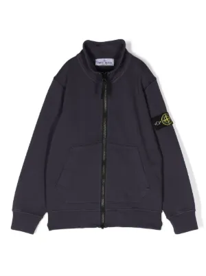 Stone island 2025 zip hoodie junior