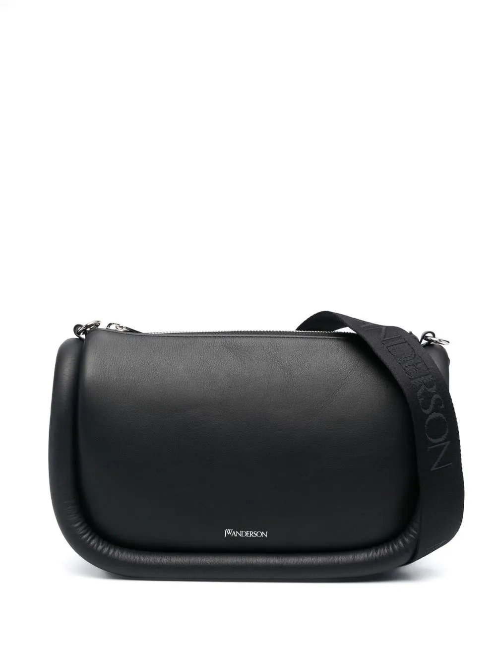 

JW Anderson Bumper logo-stamp crossbody bag - Black