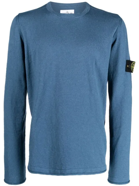 Stone Island Compass patch sweatshirt