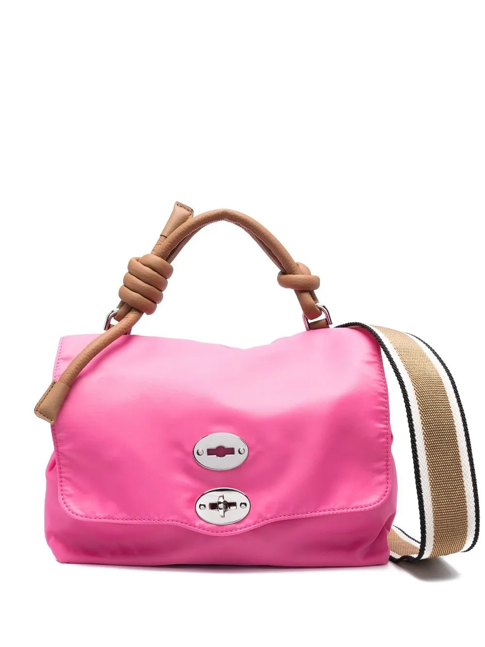 

Zanellato bolsa satchel Postina pequeña - Rosado