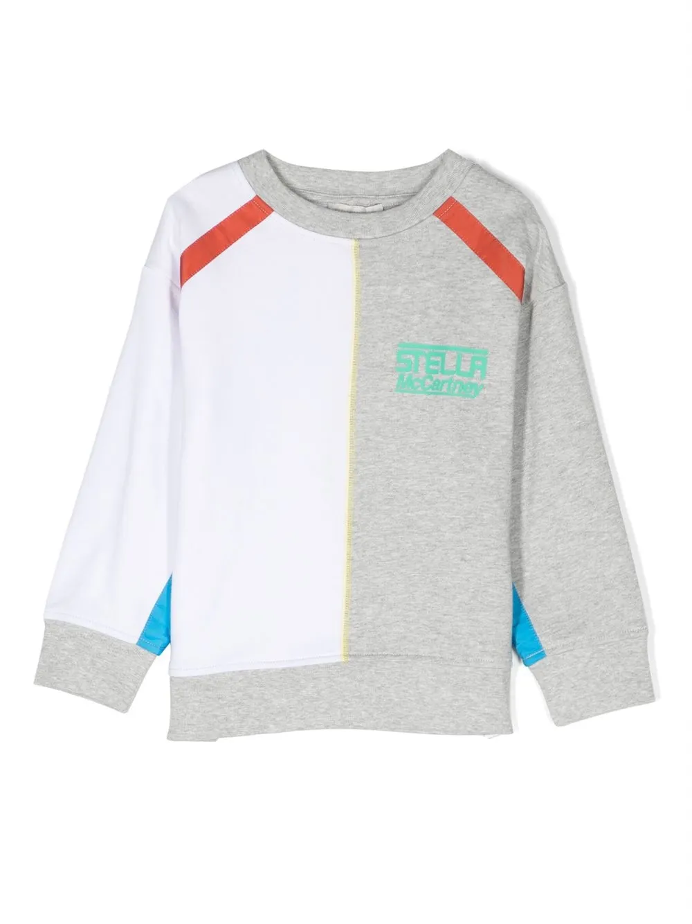 

Stella McCartney Kids logo-print sweatshirt - White