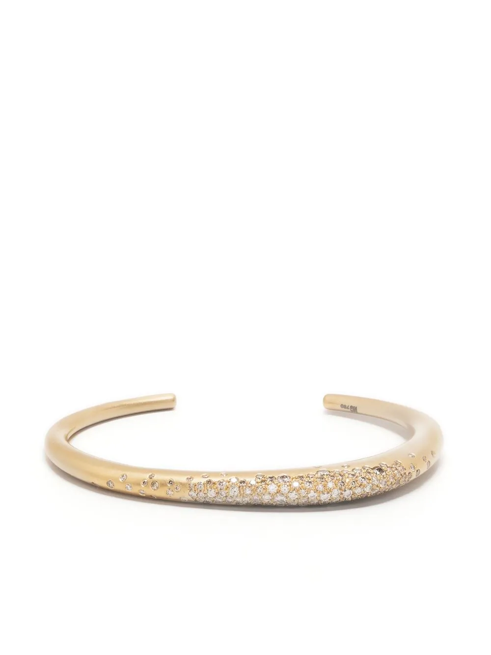 

Nada Ghazal brazalete en oro amarillo de 18kt con diamantes - Dorado