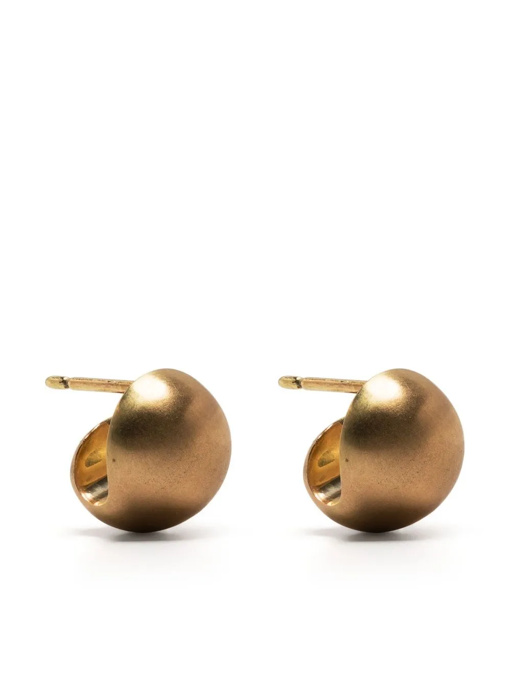 

Nada Ghazal 18kt yellow gold stud earrings