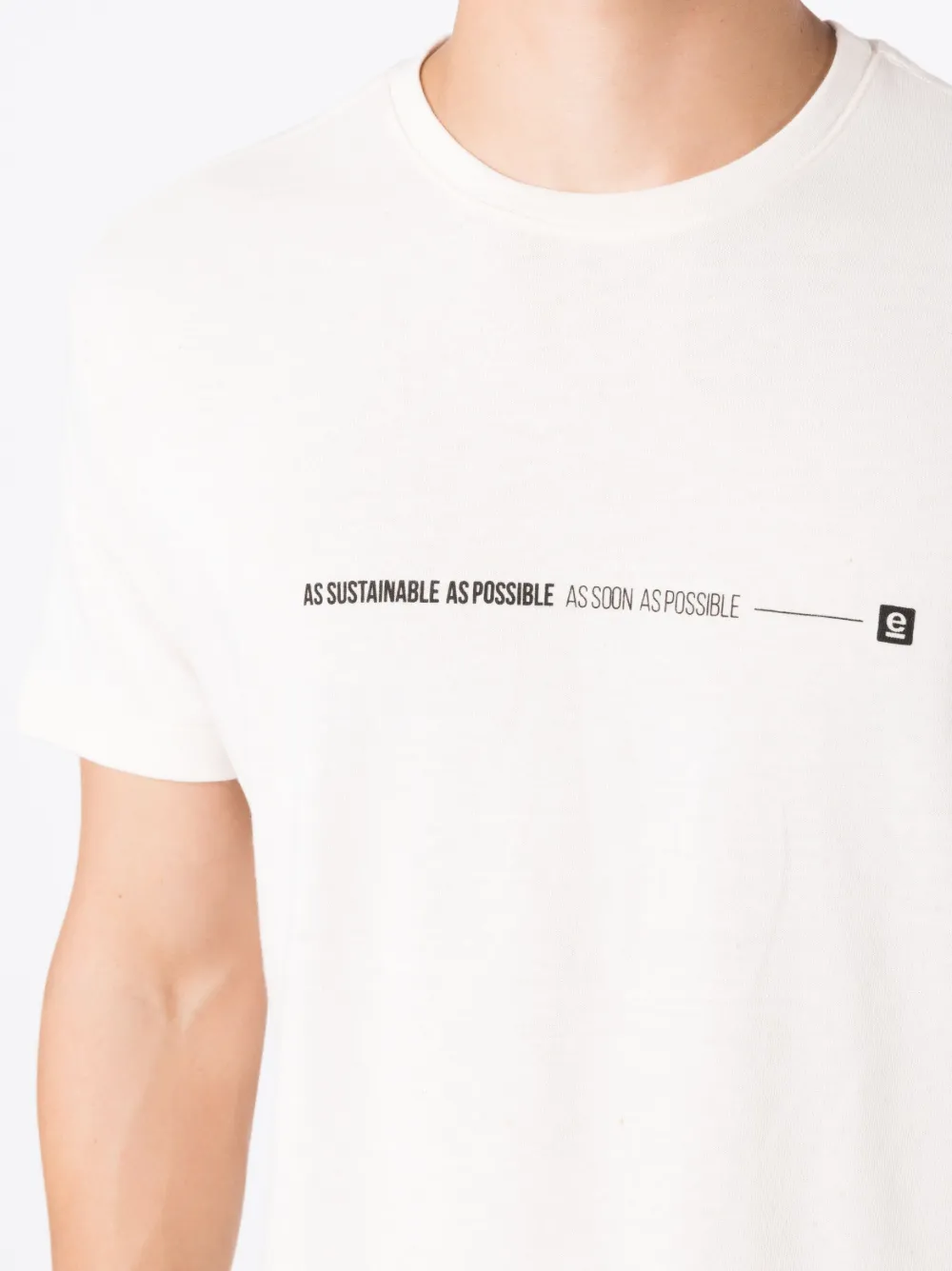 Osklen Slogan-print T-shirt In Neutrals