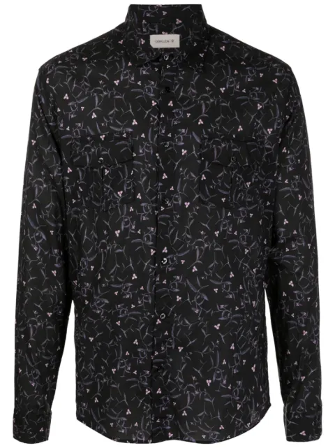 Osklen Camisa com estampa floral