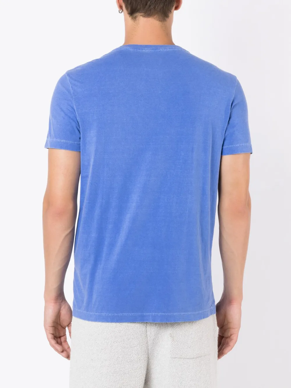 Osklen Logo-print Cotton T-shirt In Blue