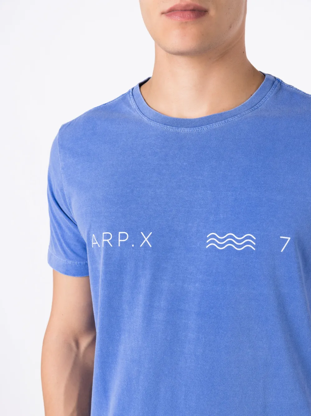 Osklen Logo-print Cotton T-shirt In Blue