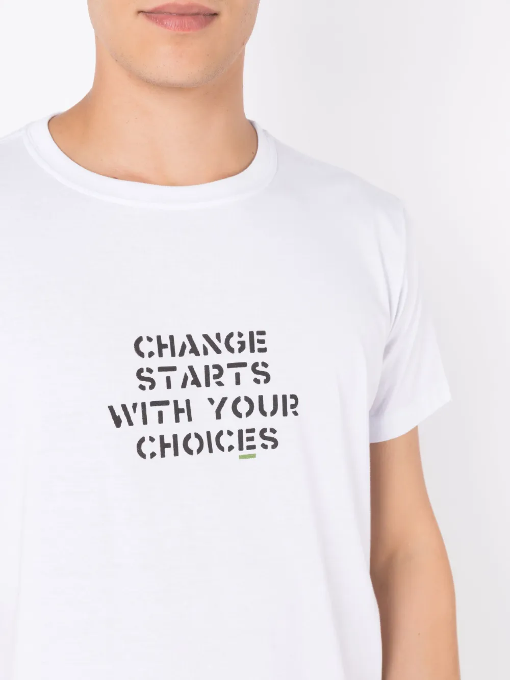 Osklen Change Starts With Your Choices T-shirt In White