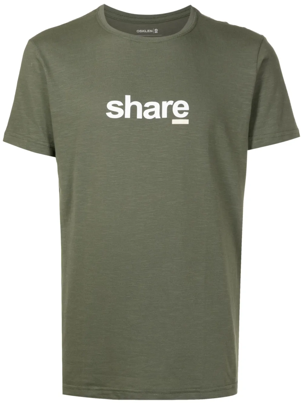 Osklen Camiseta mangas curtas com motivo | Verde | Image 1