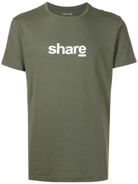 Osklen Camiseta mangas curtas com motivo