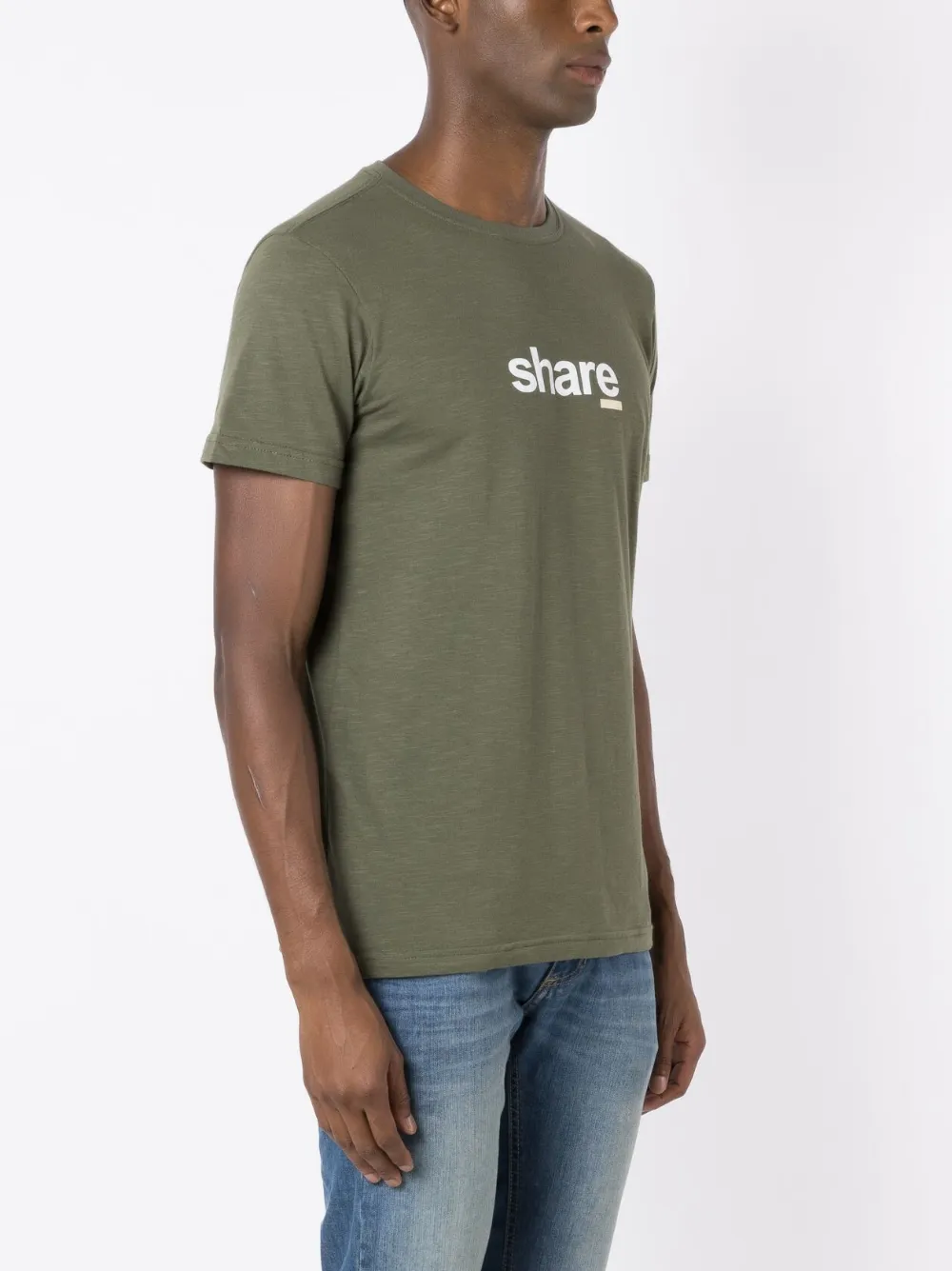 Osklen T-shirt Mit Print In Green