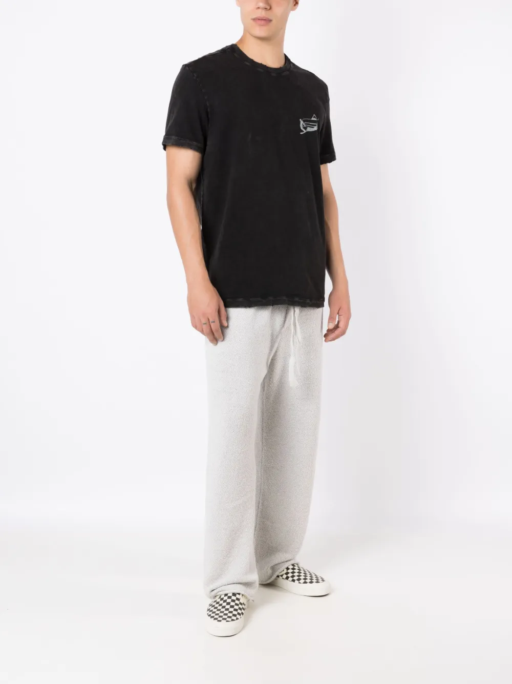 Osklen T-shirt met print - Zwart
