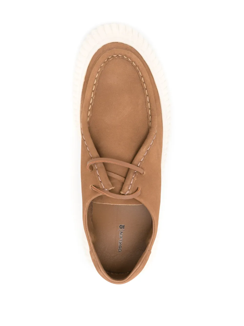Osklen Platform-sole Low-top Sneakers In Brown