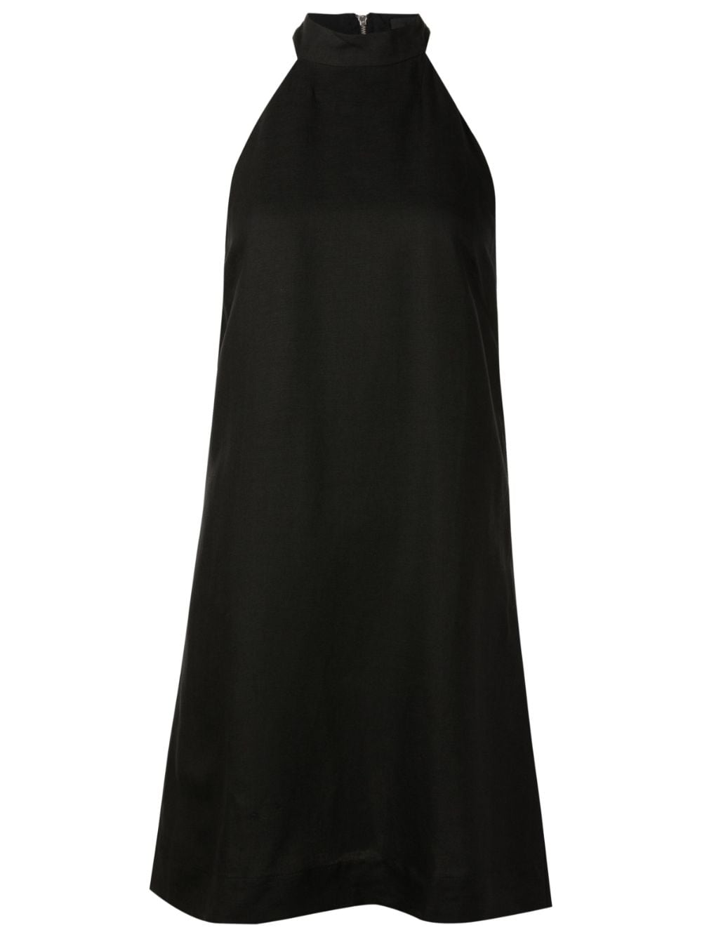Osklen High-neck A-line Dress In Black