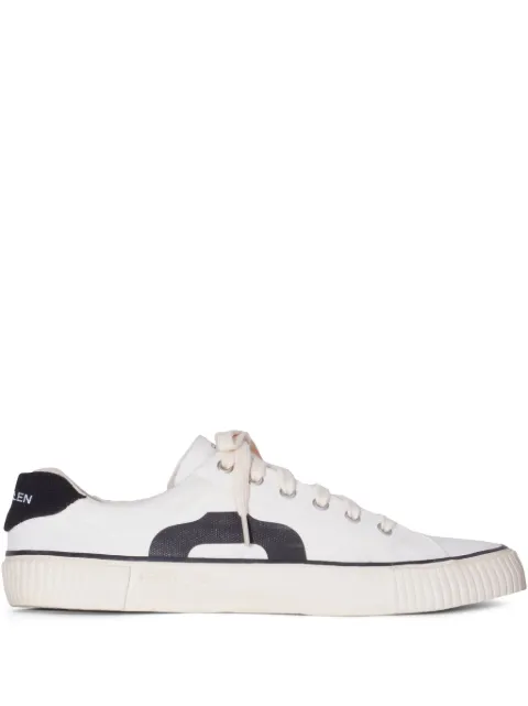 Osklen panelled lace-up sneakers