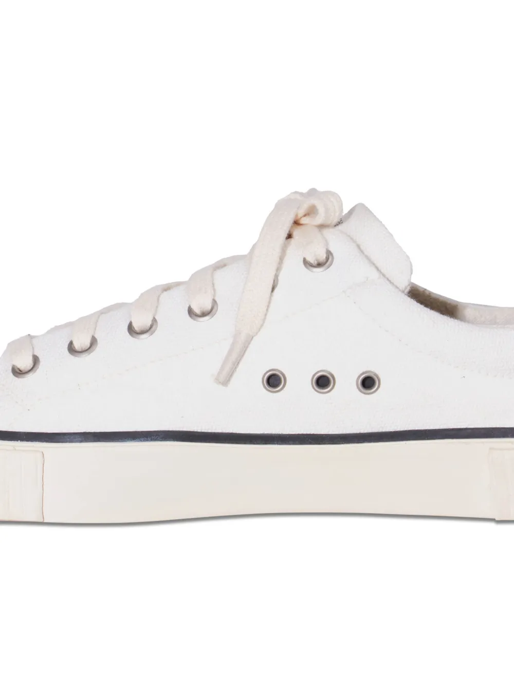 Osklen panelled lace-up sneakers White