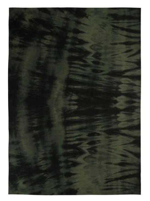 Osklen tie-dye print cotton scarf