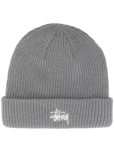 Stüssy logo knitted beanie