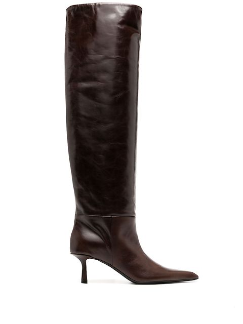 Alexander Wang Kniehohe Stiefel mit spitzer Kappe