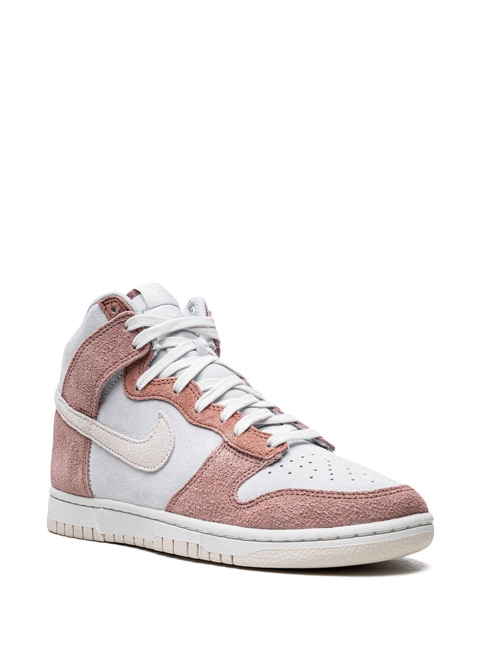 Shop Nike Dunk High Sneakers In White