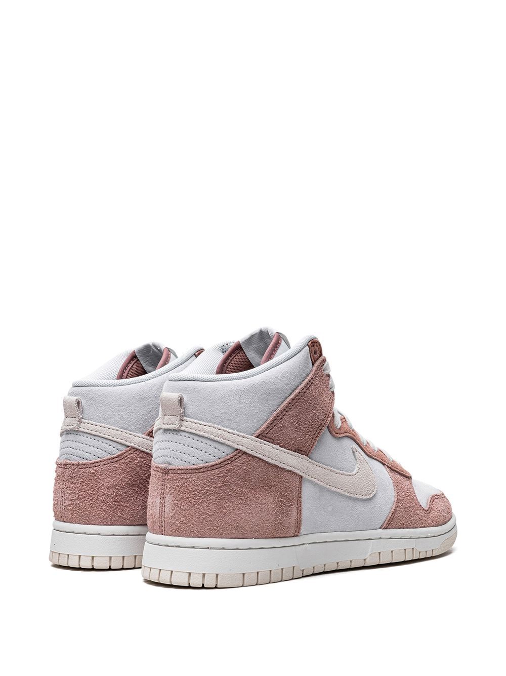 Shop Nike Dunk High Sneakers In White