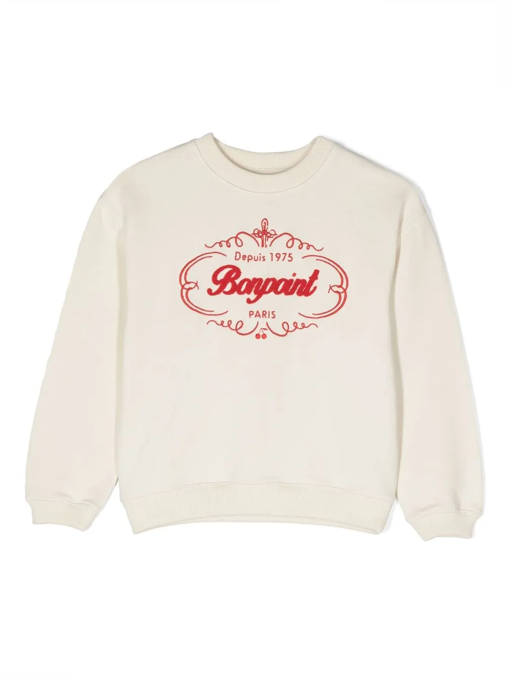 

Bonpoint sudadera con logo estampado - Neutro