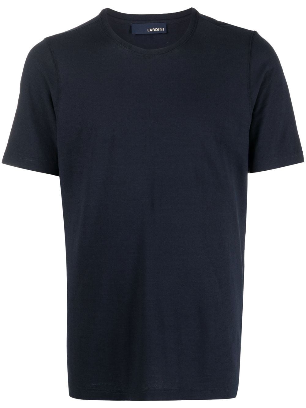 Shop Lardini Jersey Cotton T-shirt In Blau