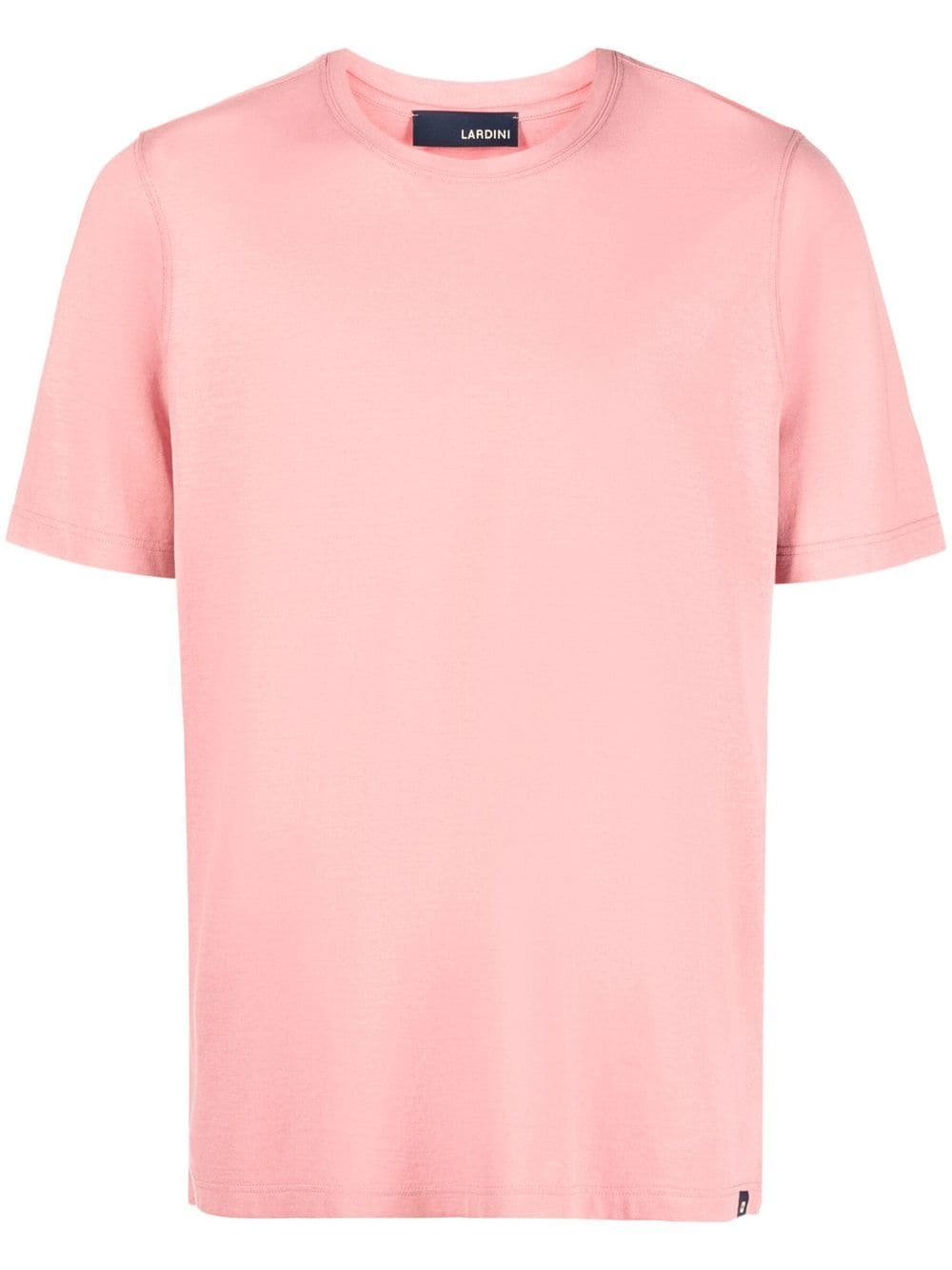 Shop Lardini Jersey Cotton T-shirt In Rosa
