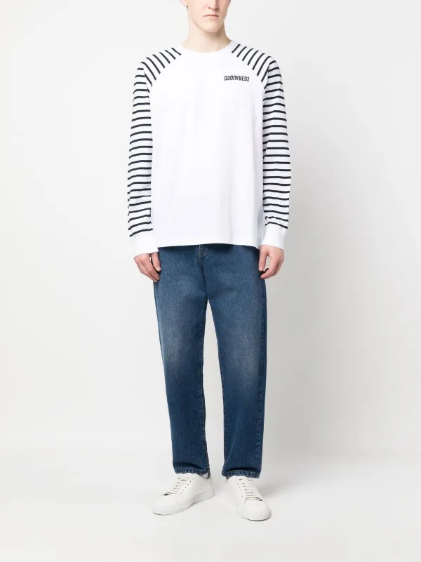 DSQUARED2 long-sleeve T-shirt | White | FARFETCH