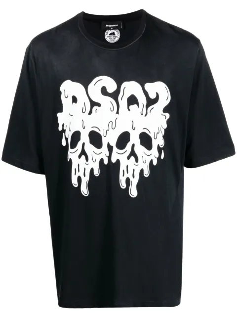 DSQUARED2 t-shirt à logo imprimé