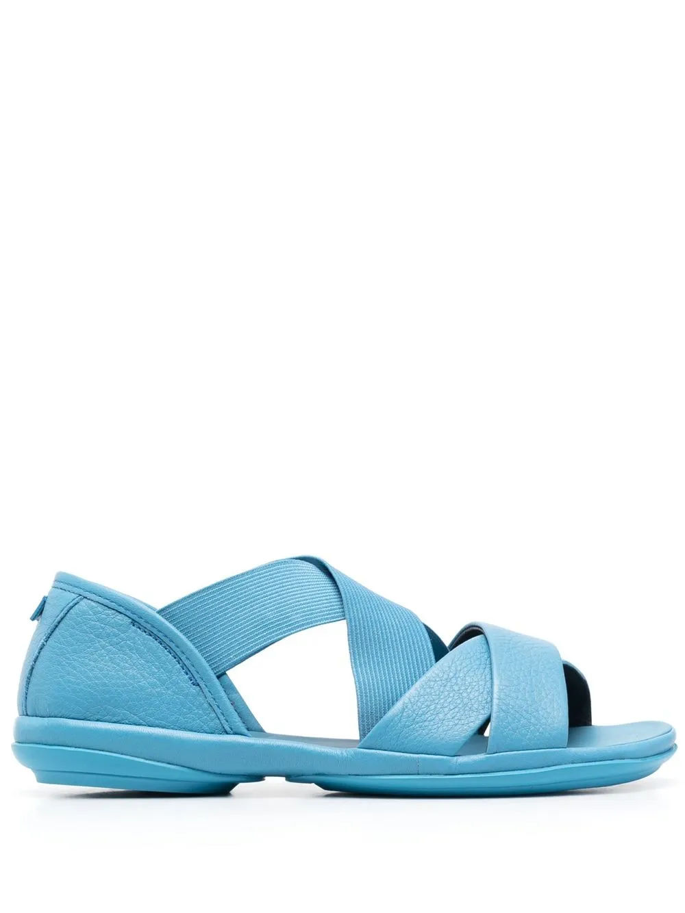 

Camper cross strap leather sandals - Blue