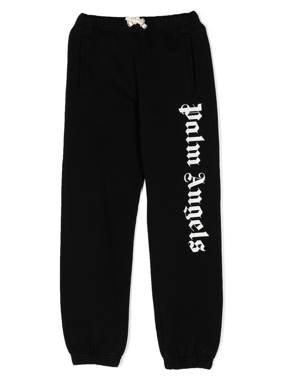 

Palm Angels Kids logo-print track pants - Black