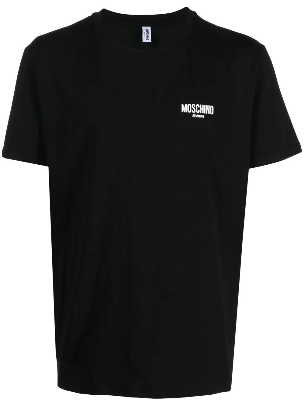 

Moschino logo-embossed short-sleeve T-shirt - Black