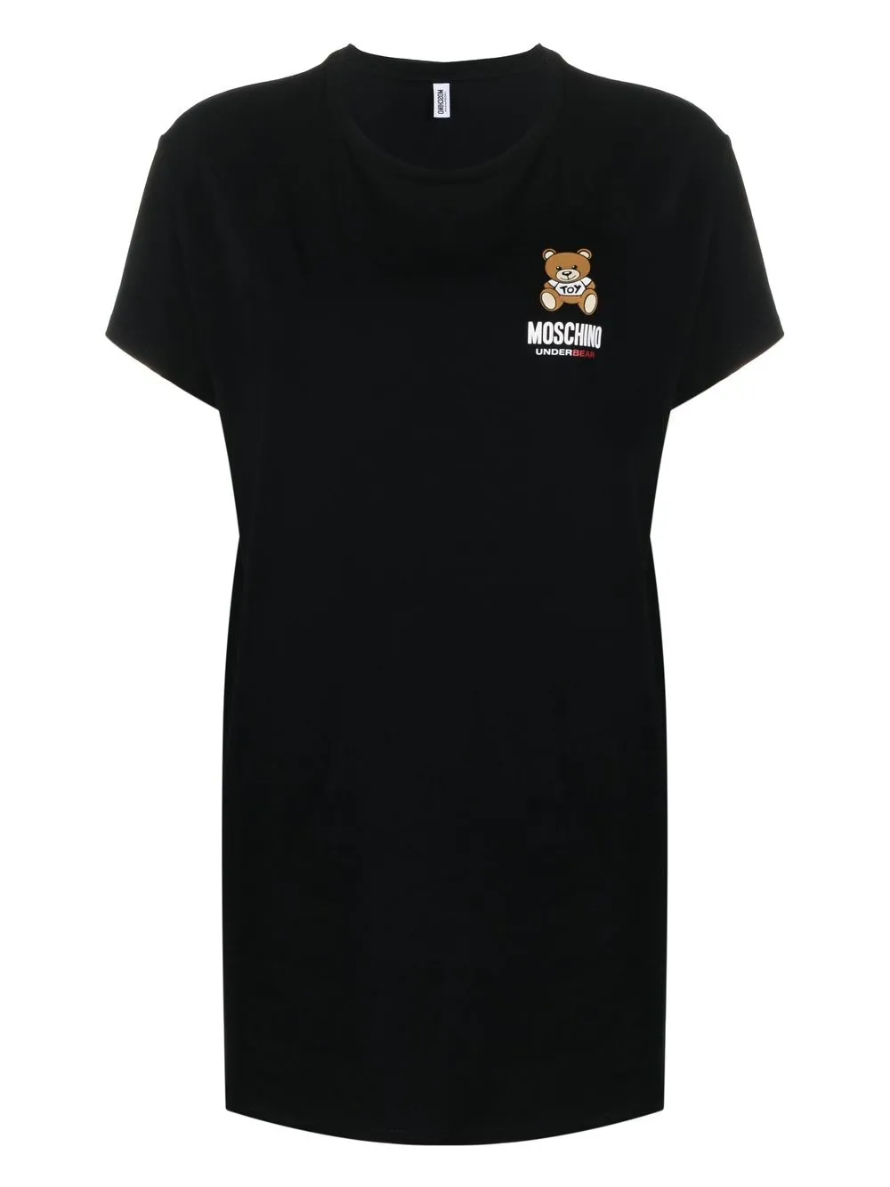 

Moschino vestido estilo playera con motivo Teddy Bear - Negro