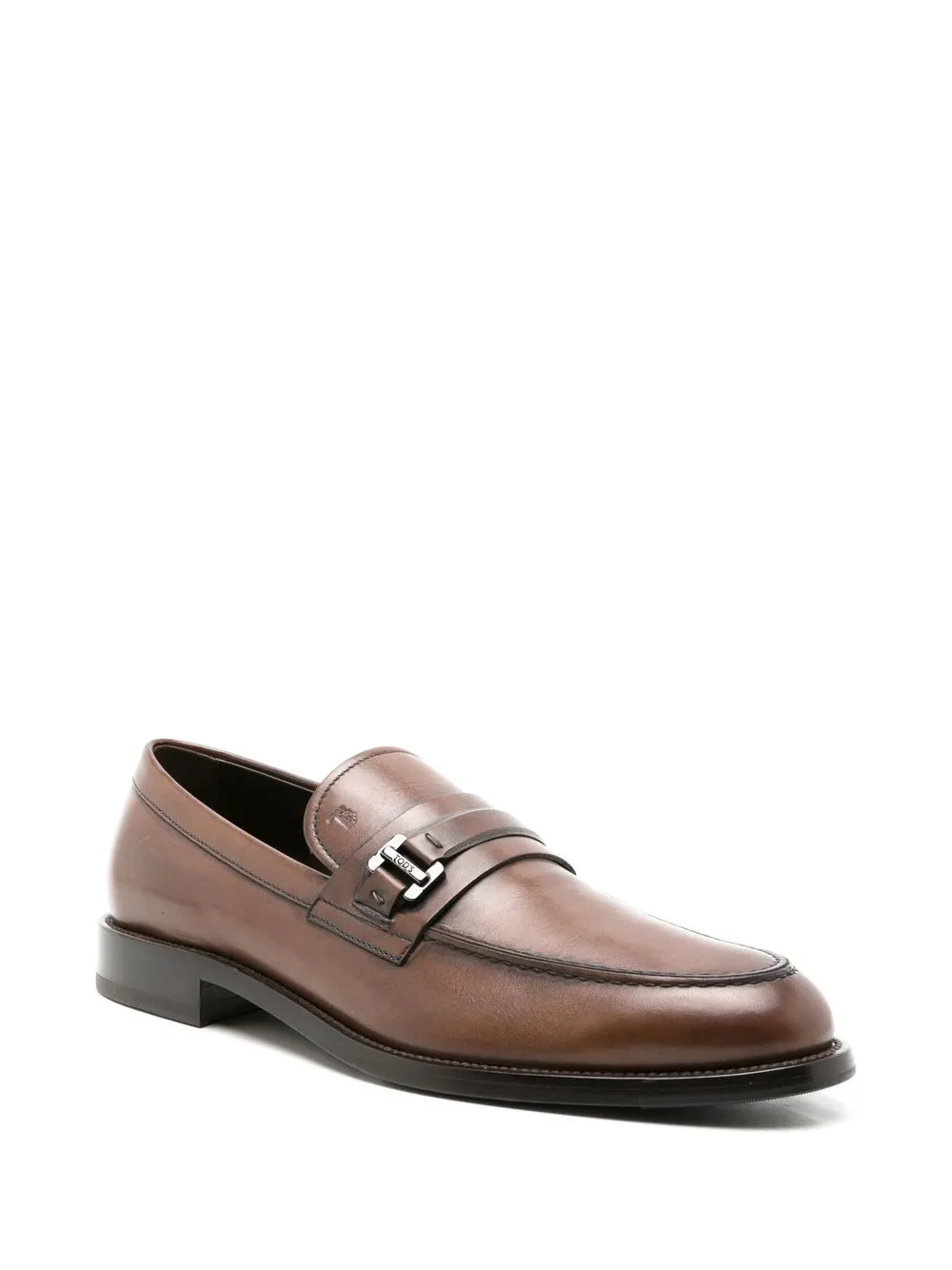 Tod's Loafers met ronde neus - Bruin