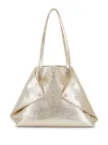 Akris Ai metallic shoulder bag - Gold