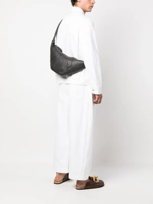 LEMAIRE Medium Croissant Crossbody Bag | Black | FARFETCH