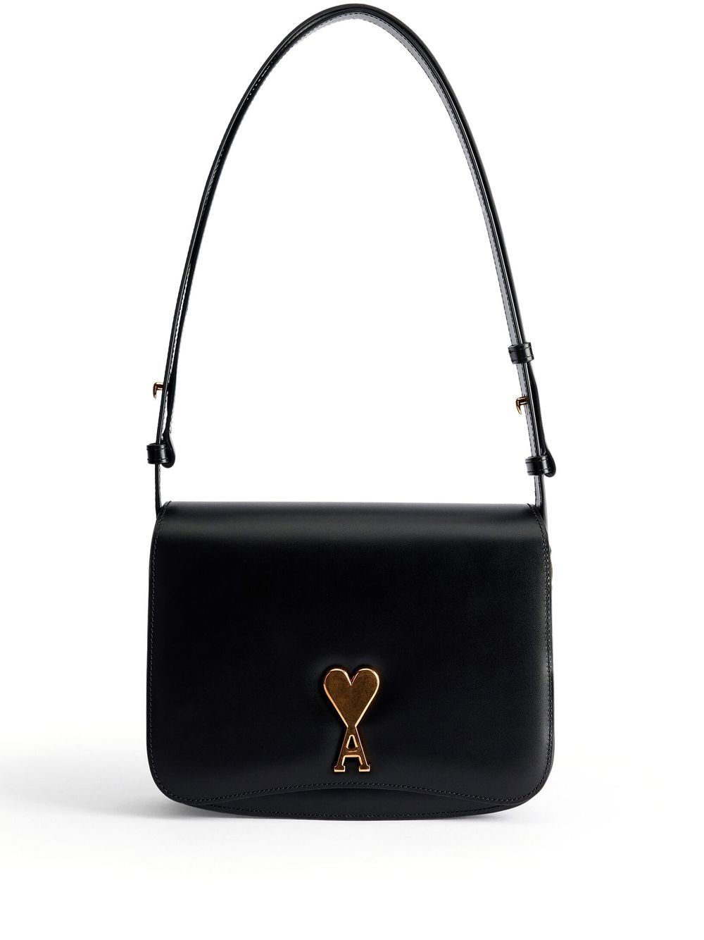 Ami de Coeur plaque shoulder bag