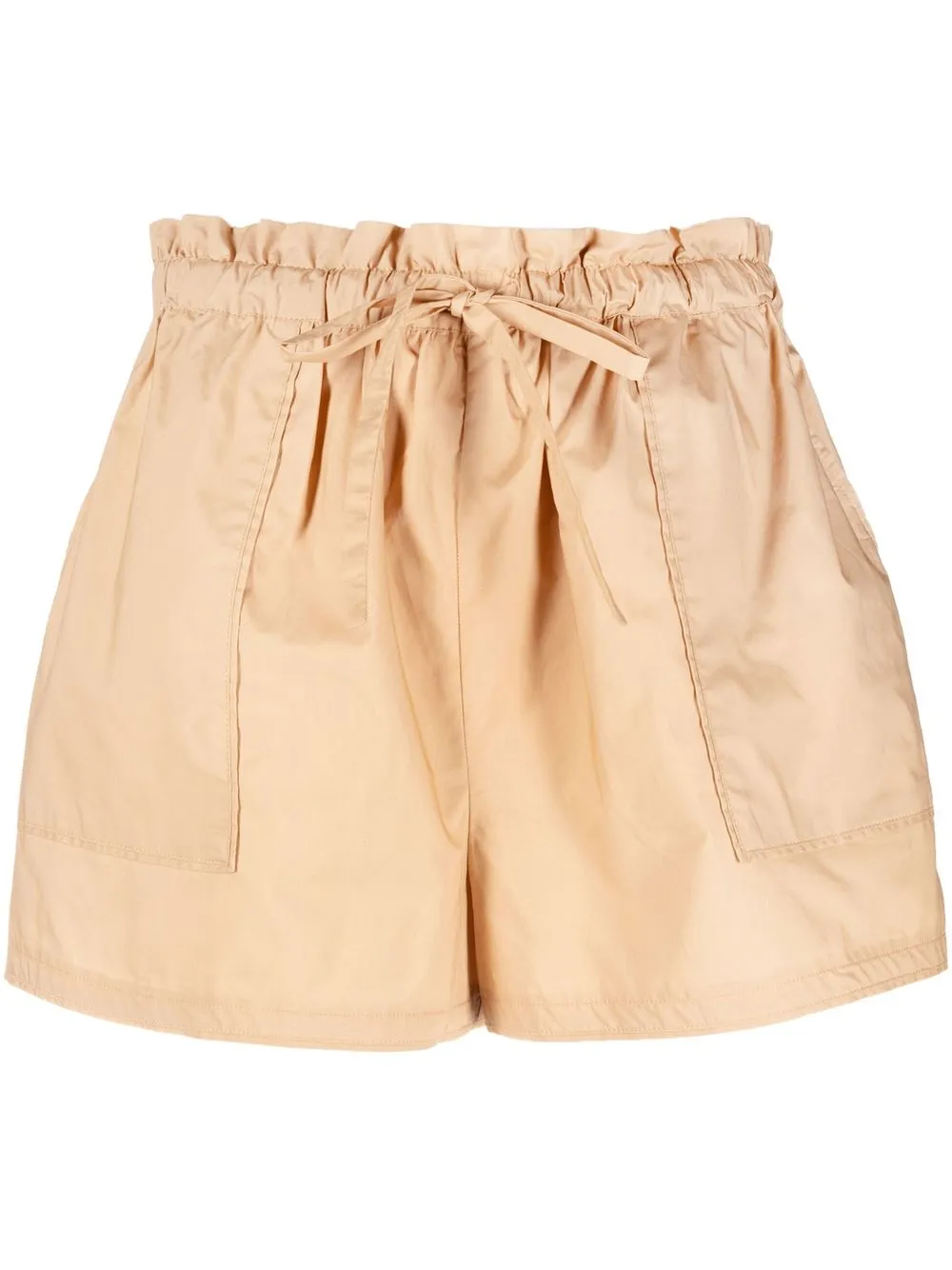 

Ulla Johnson shorts con tiro alto - Neutro