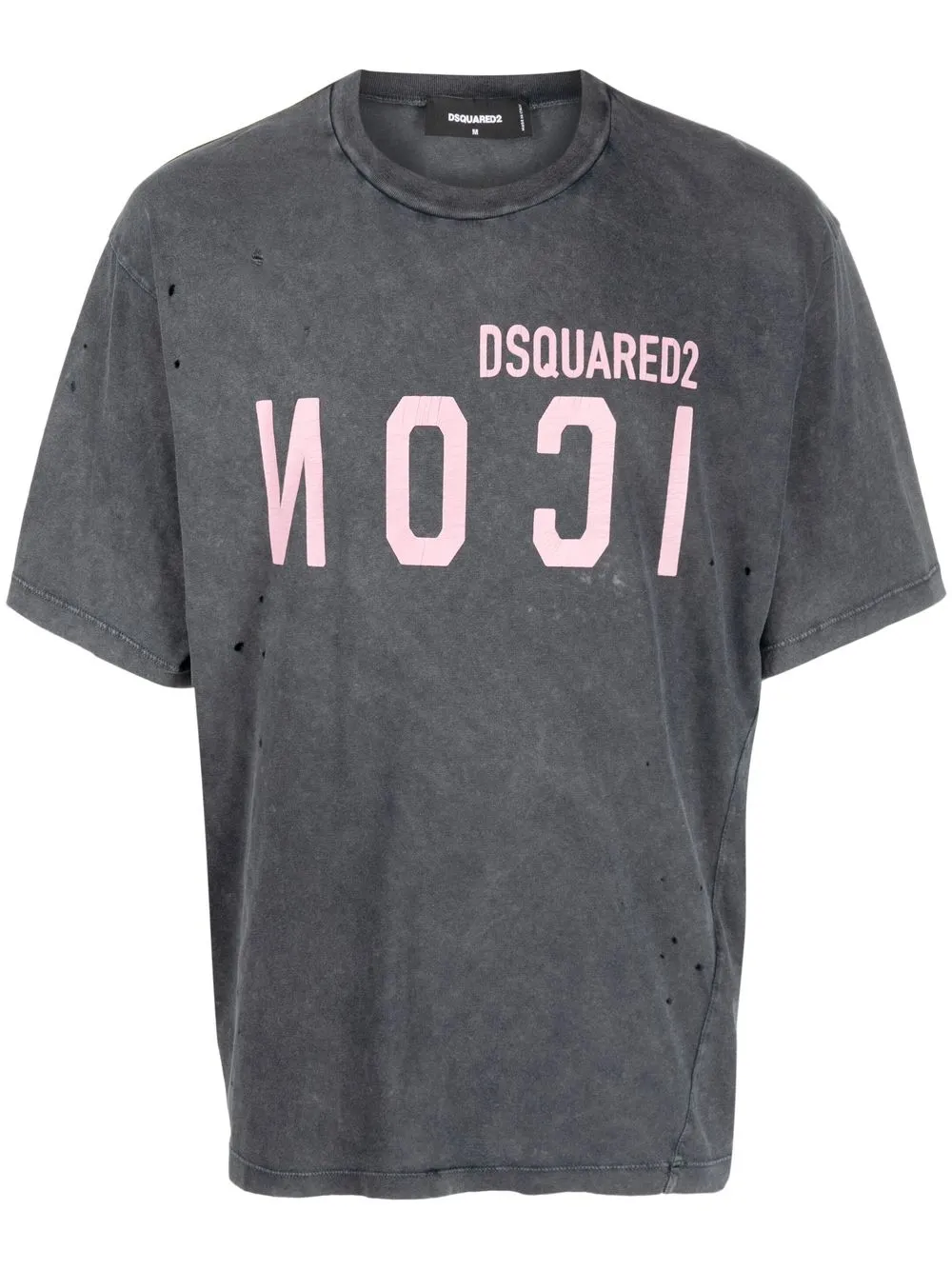 

Dsquared2 logo-print T-shirt - Grey