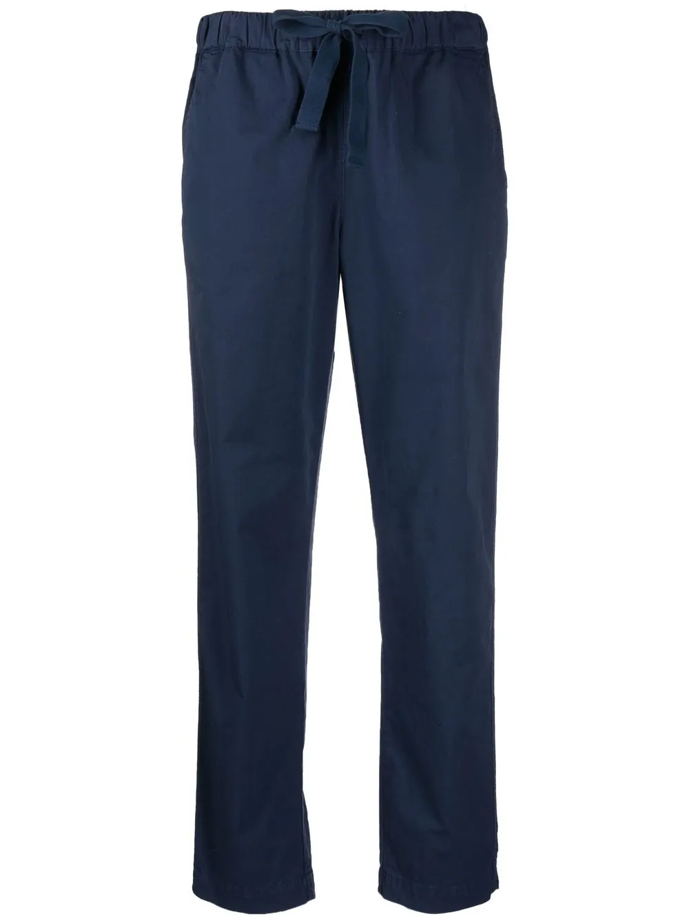 Shop Semicouture Buddy Straight-leg Trousers In Blau