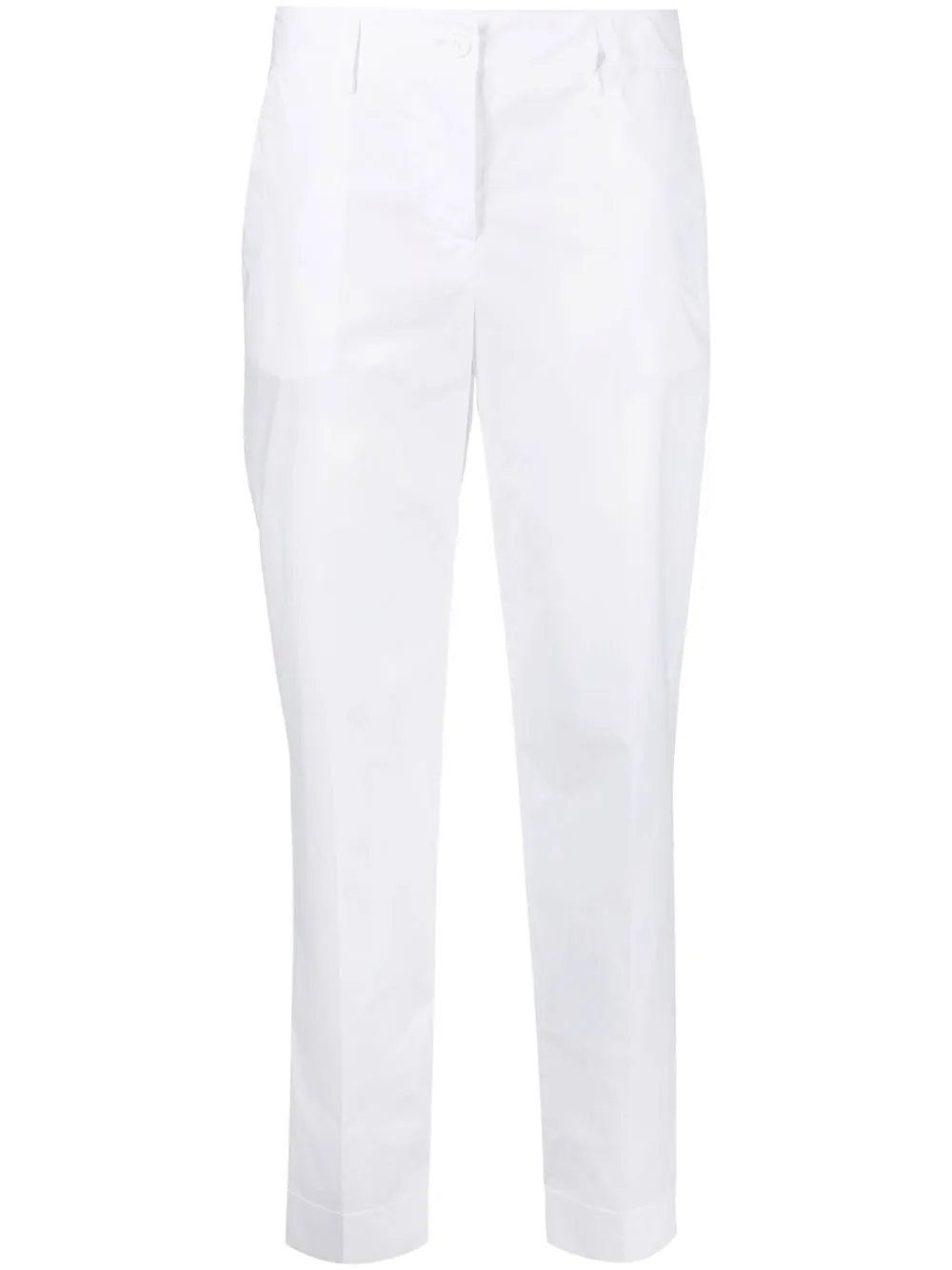 

P.A.R.O.S.H. pressed-crease straight-leg trousers - White