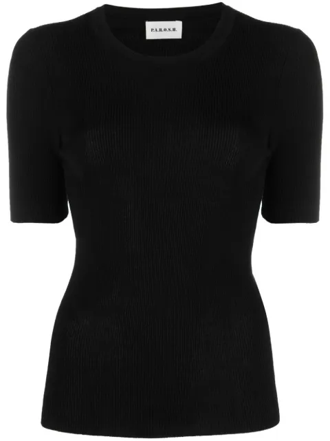 P.A.R.O.S.H. fine-ribbed T-shirt 