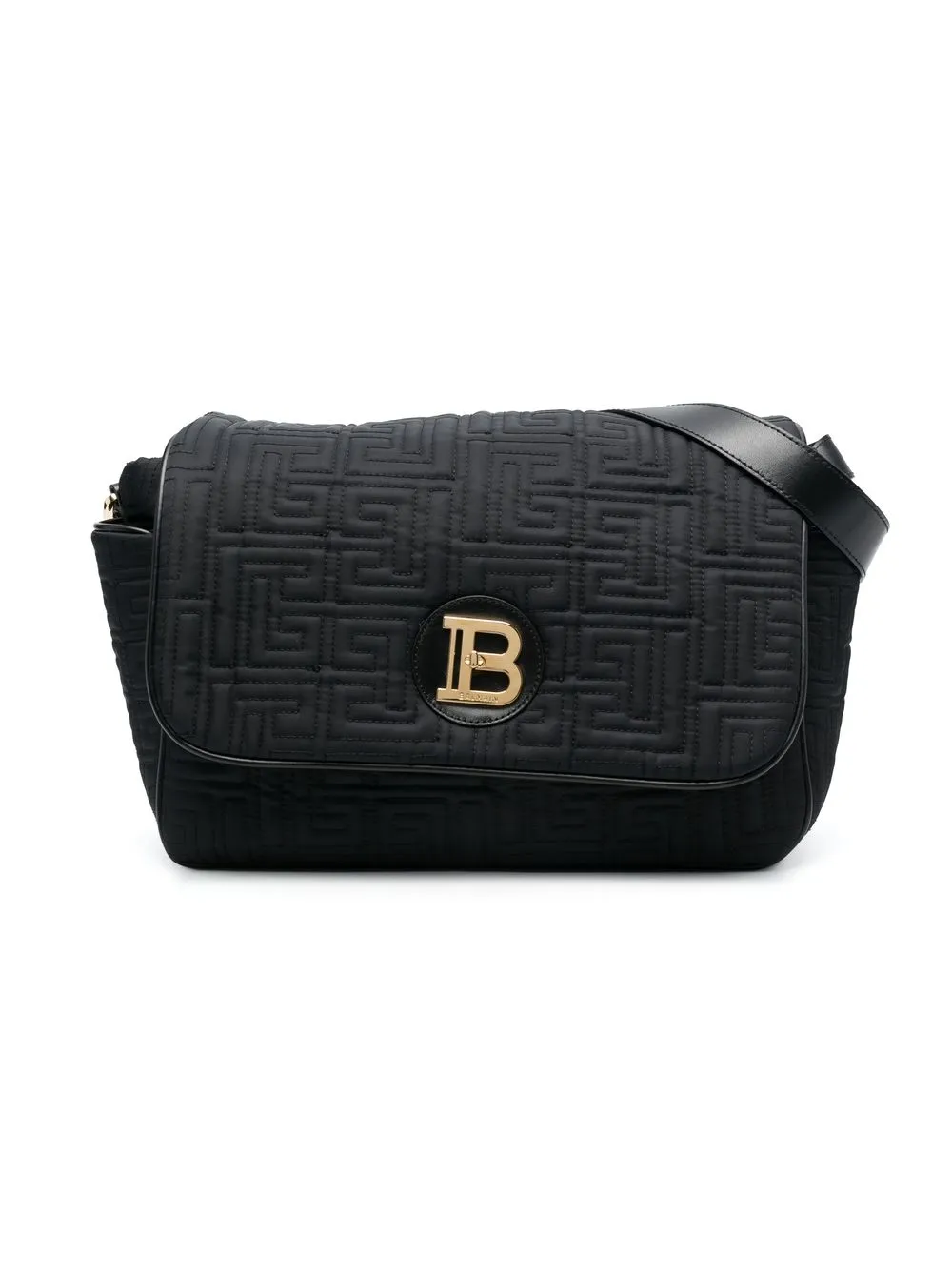 

Balmain Kids quilted-monogram changing bag - Black