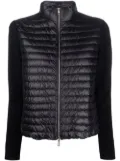 Moncler contrasting-sleeve padded jacket - Black